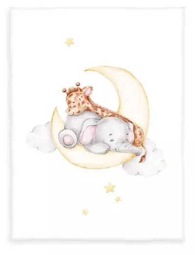 Sleeping on the moon Kuscheldecke