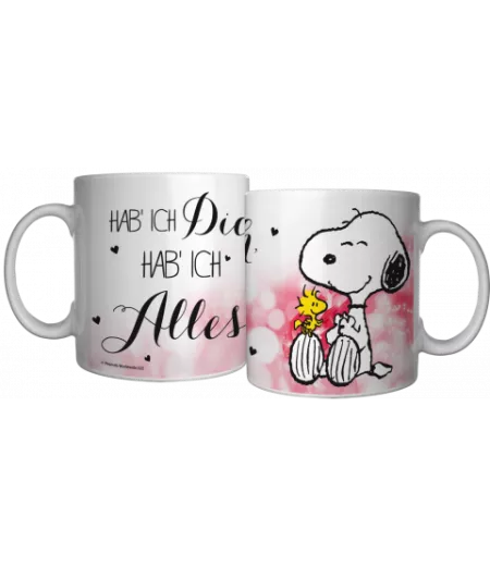 The Peanuts Hab ich Dich, hab ich Alles Tasse