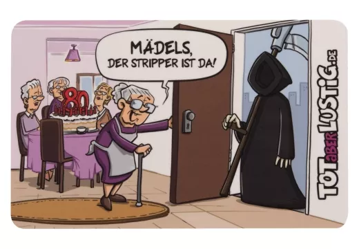 Frühstücksbrettchen der Stripper ist da