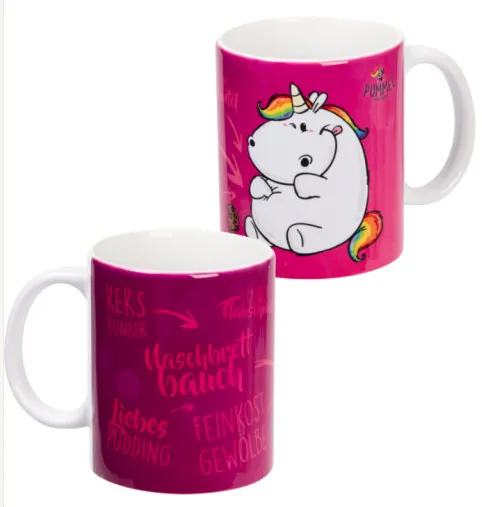 Pummel & Friends  Naschbrettbauch  Tasse