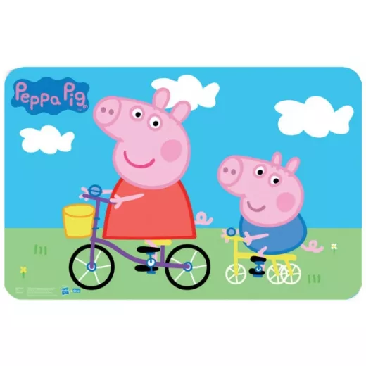 Peppa Pig Fahrrad Tischunterlage