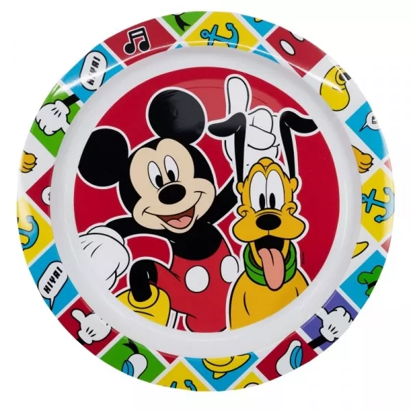 Kinder Teller Mickey Mouse