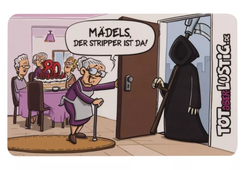Frühstücksbrettchen der Stripper ist da