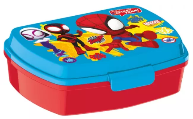 Brotdose Spiderman funny Klippverschluß