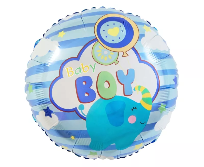 Baby Boy Elephant Foienballon