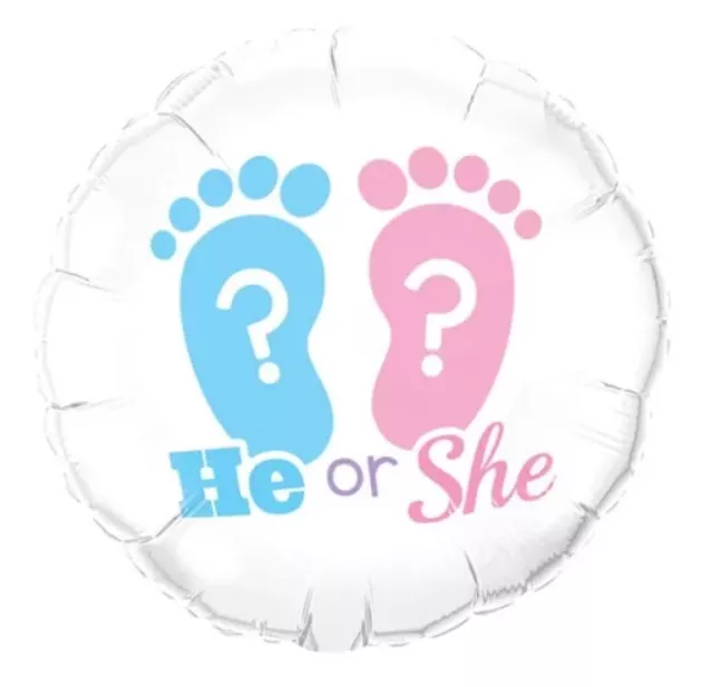 He or She Folienballon