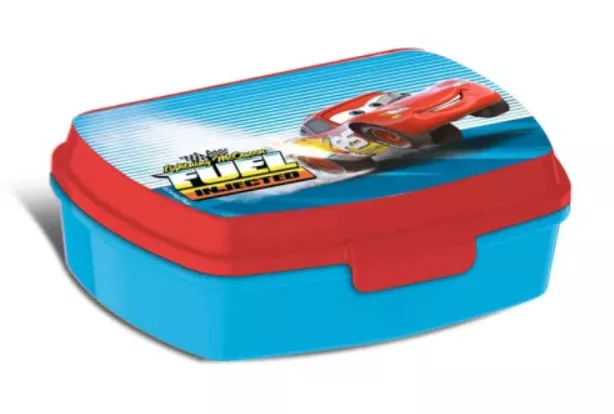 Brotdose Cars funny Klippverschluß
