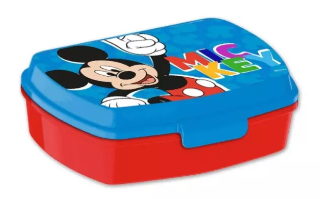 Brotdose Mickey funny Klippverschluß