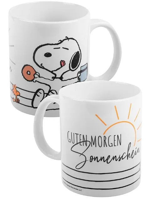Peanuts  Guten Morgen Sonnenschein Tasse