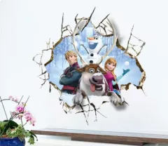 Elsa Wand Wandtattoo