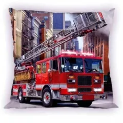 Feuerwehrauto Kissenbezug