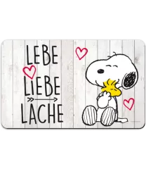 FrühstücksbrettchenLebe, Liebe, Lache