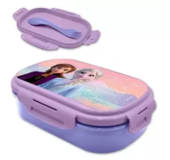 Disney Eiskönigin Light Brotdose + Besteck-Set 21 x 14 x 6 cm
