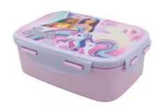 Barbie Unicorn Brotdose 4 Verschluß + Aer Fresh